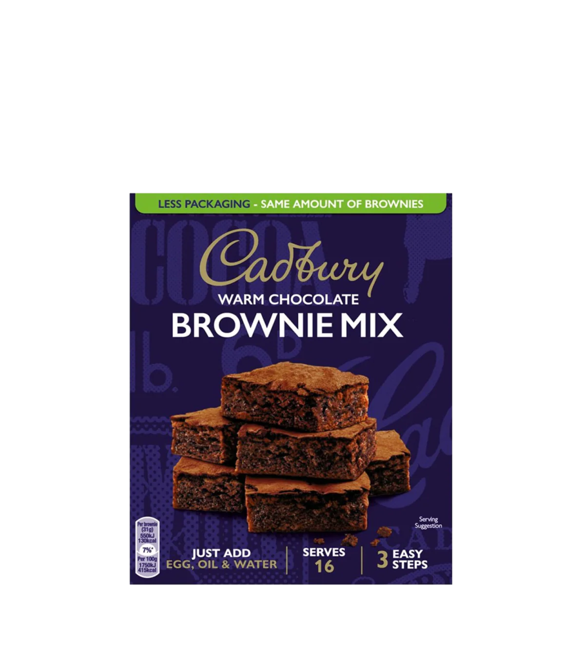 Cadbury - Warm Chocolate "Brownie Mix" (350 g)