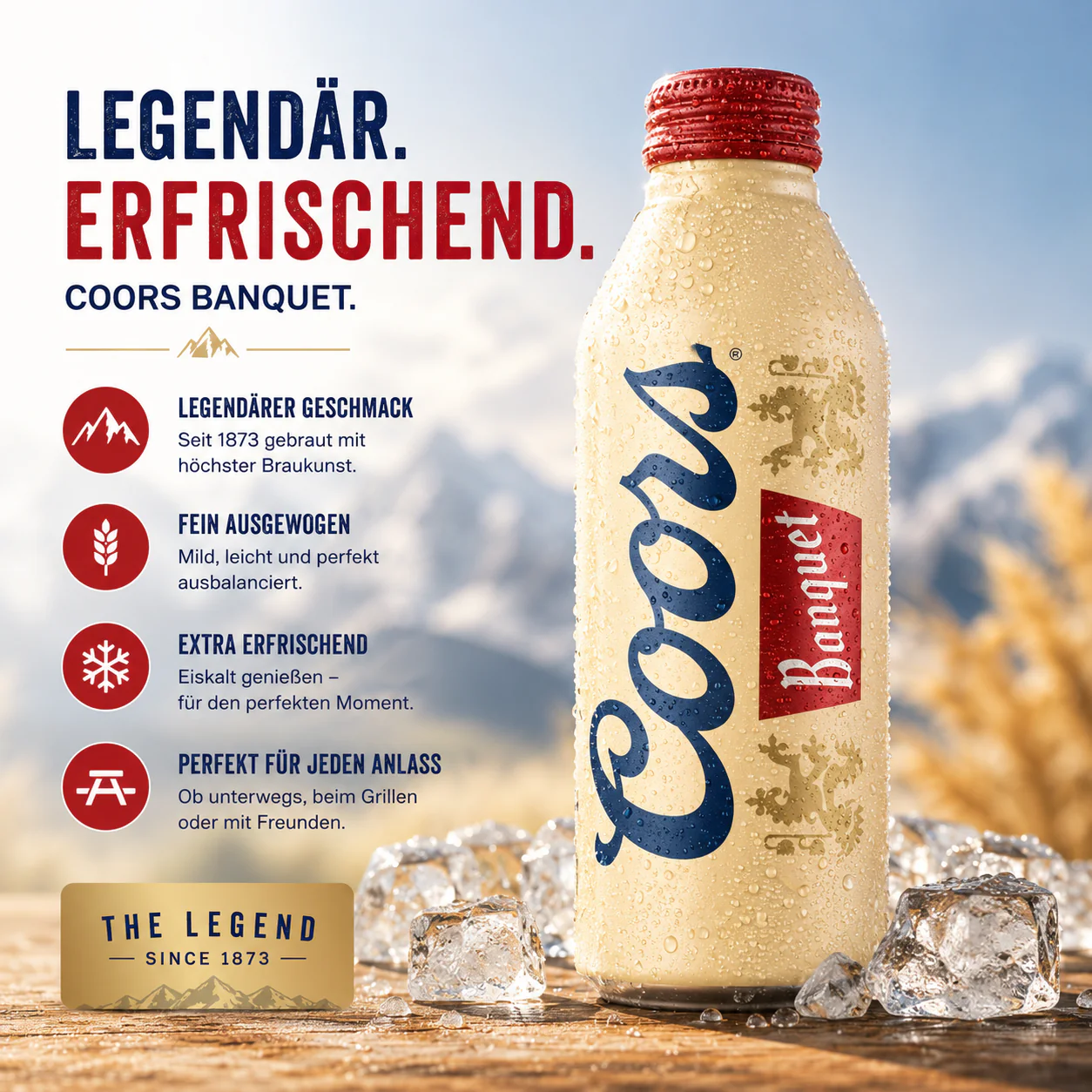 Coors - Beer "Banquet" (473 ml) - Image 2