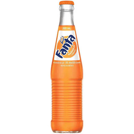 Fanta Orange - Glass "Mexican Edition" (355 ml)