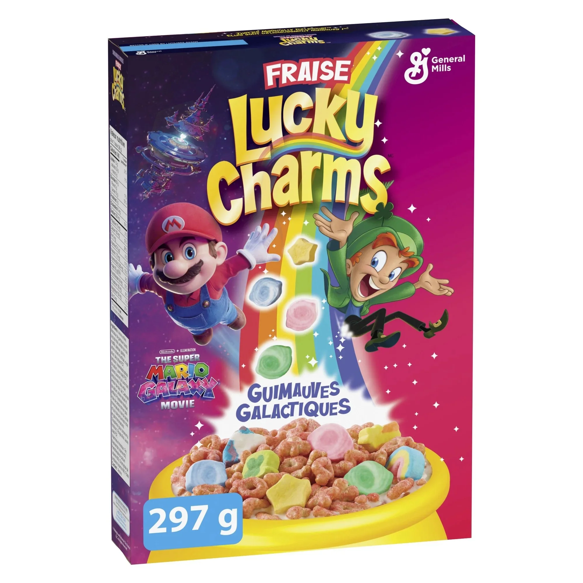 General Mills - Cereal "Lucky Charms Galactic Marshmallows" (297 g) - Image 3