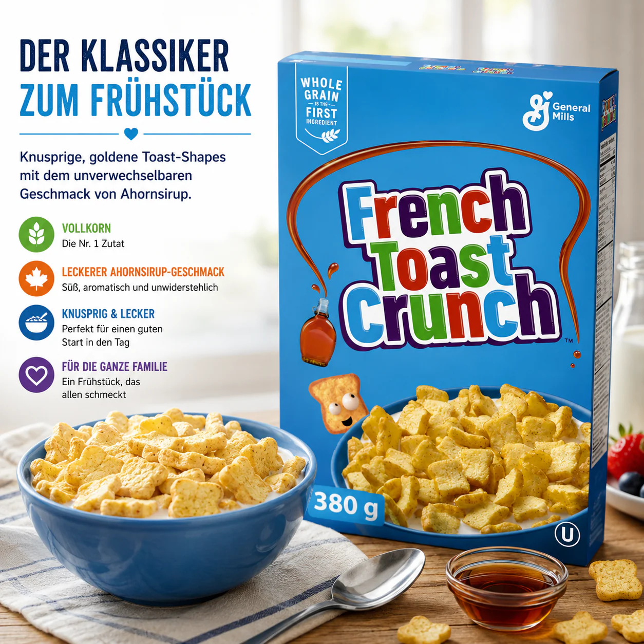 General Mills - "French Toast Crunch" (380 g) - Image 2