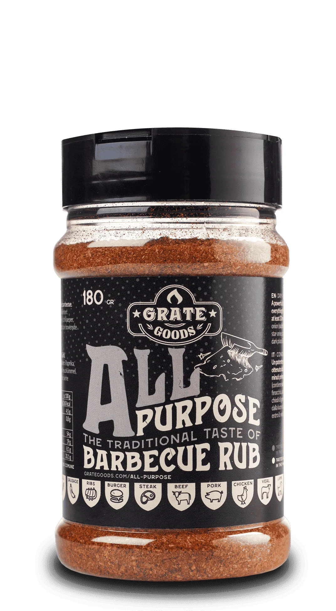 GRATE GOODS - Barbecue Rub "All Purpose" (180 g)