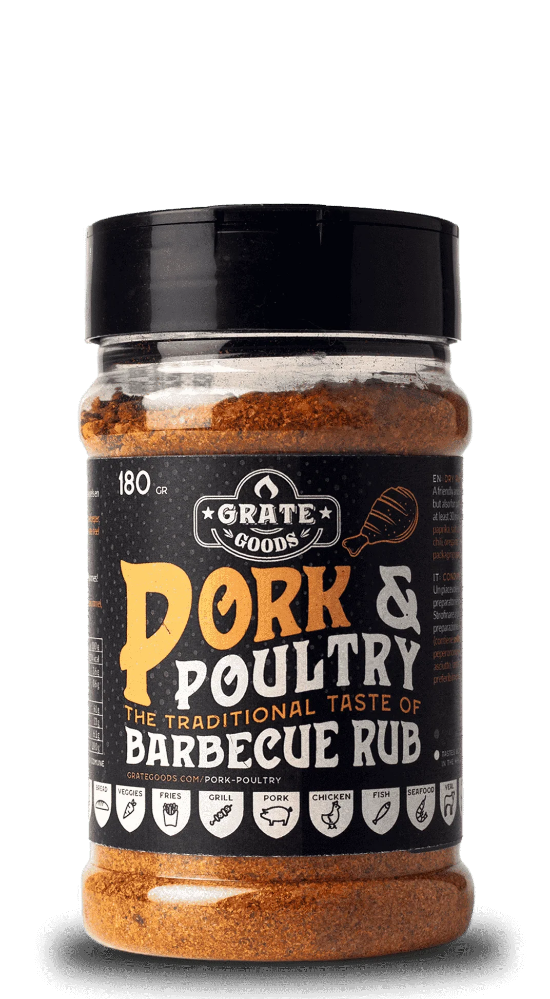 GRATE GOODS - Barbecue Rub "Pork & Poultry" (180 g)