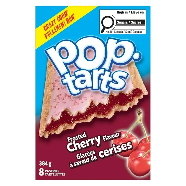 Kellogg's - Pop-Tarts "Frosted Cherry" (384 g)