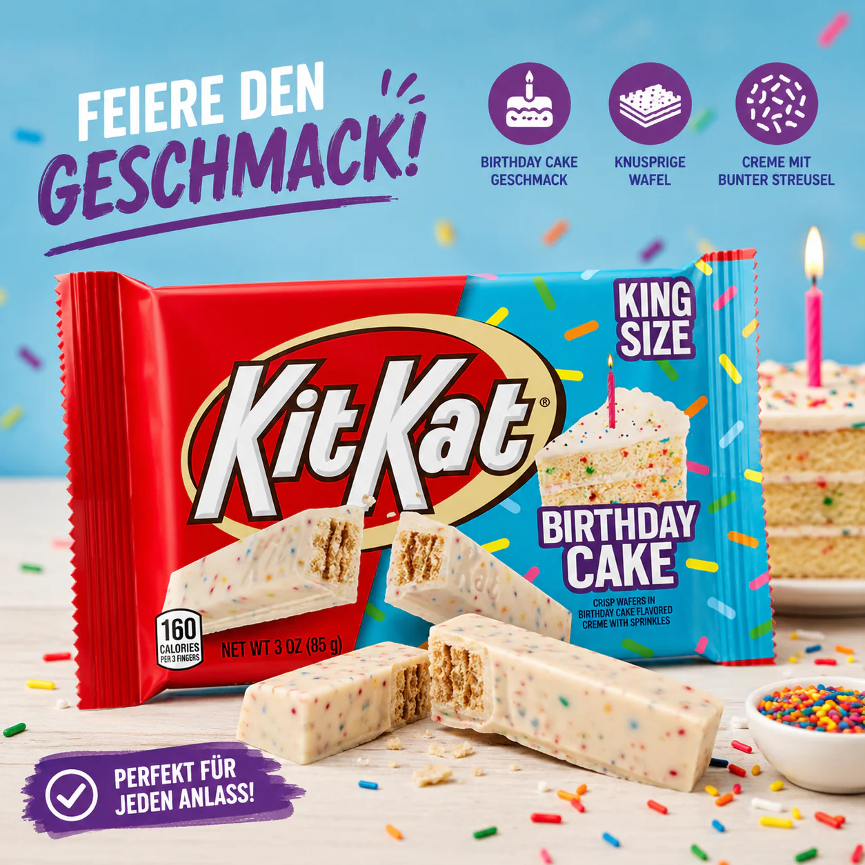 KitKat - "Birthday Cake" (42 g) - Image 2