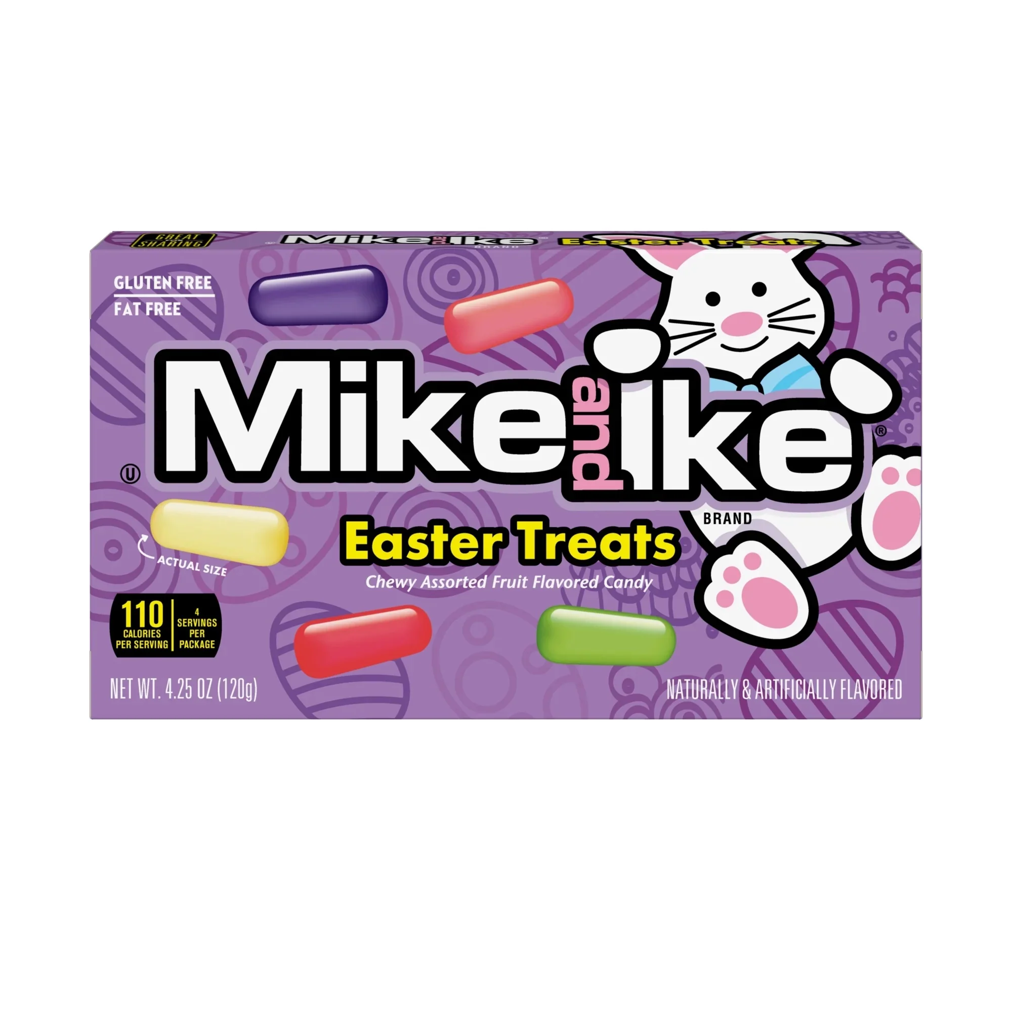 Mike and Ike - Chewy Flavored Candy "Easter Treats" (120 g)