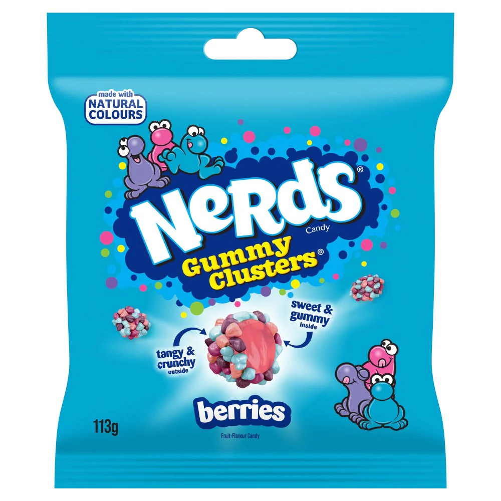 Nerds - Gummy Clusters "berries" (113 g)