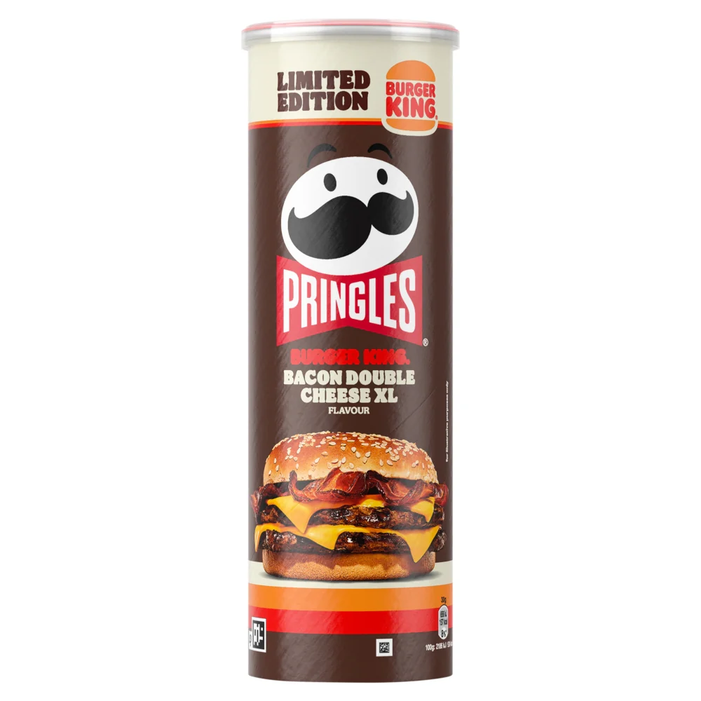 Pringles - BURGER KING Chips "Bacon Double Cheese XL" (165 g)