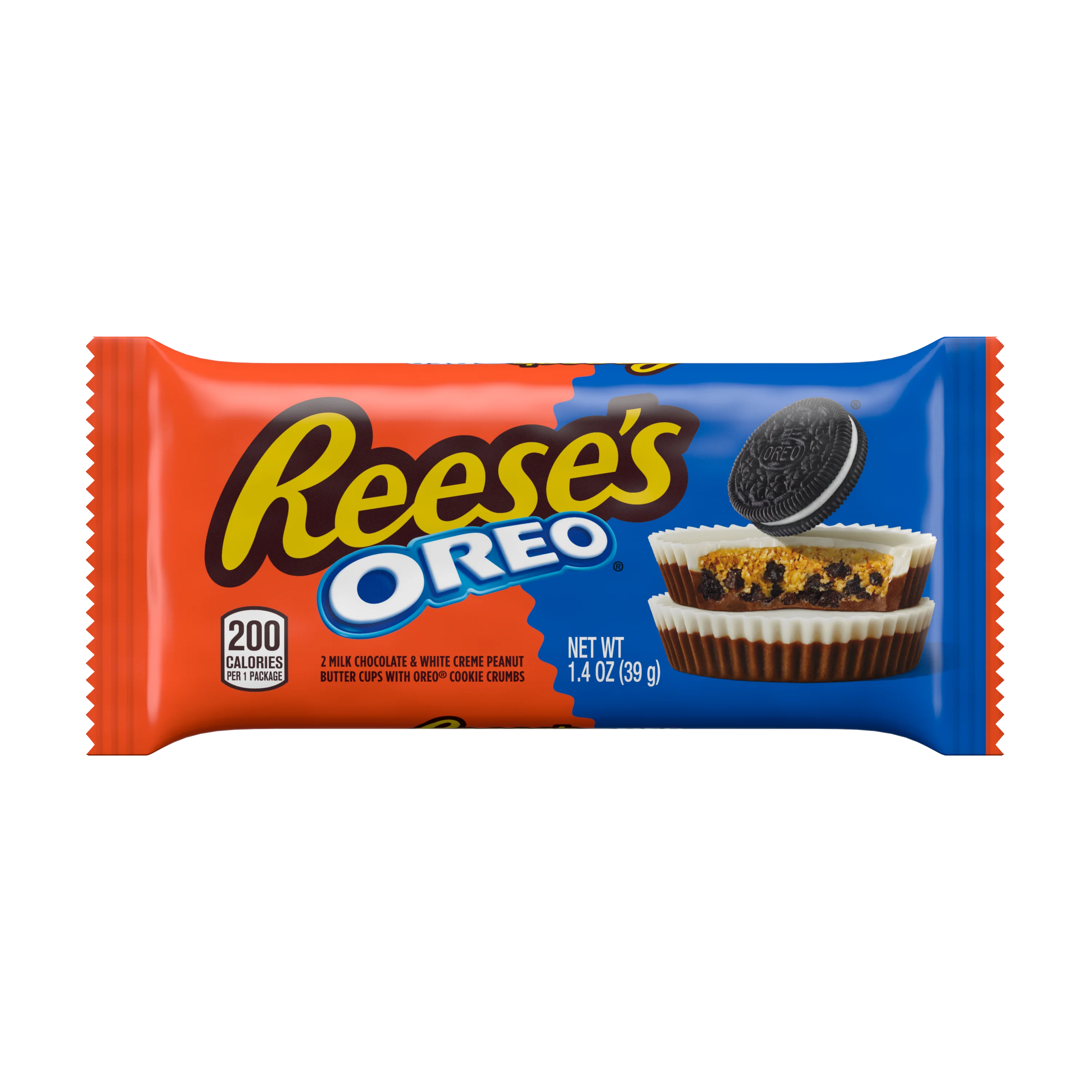 Reese's - White Creme Peanut Butter with "Oreo Cookie Crumbs" (39g)