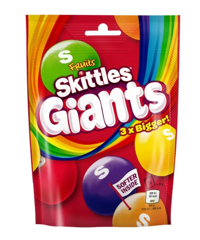 Skittles - Giants "Fruits" (132 g)