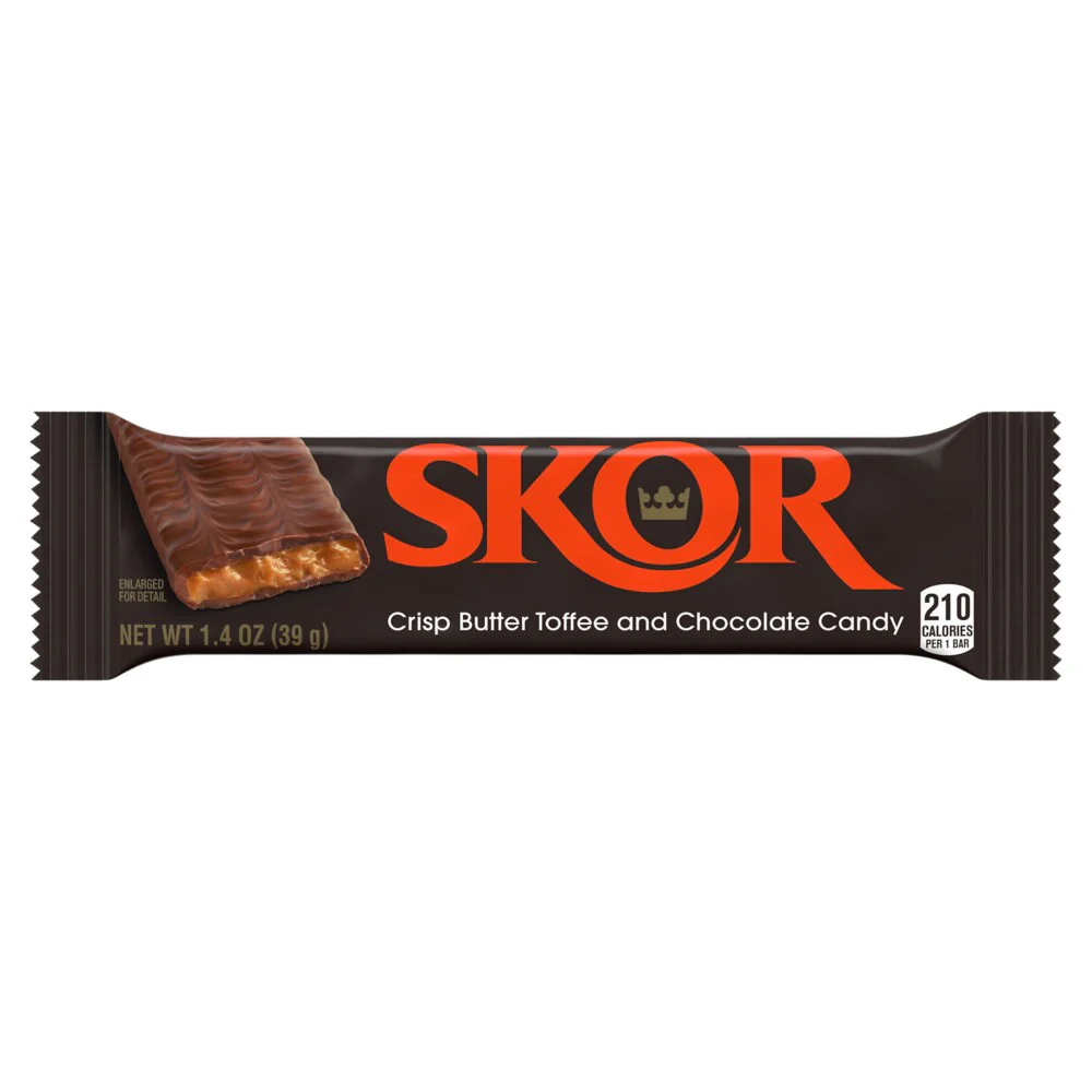SKOR - Chocolate Bar "Crisp Butter Toffee and Chocolate" (39 g)