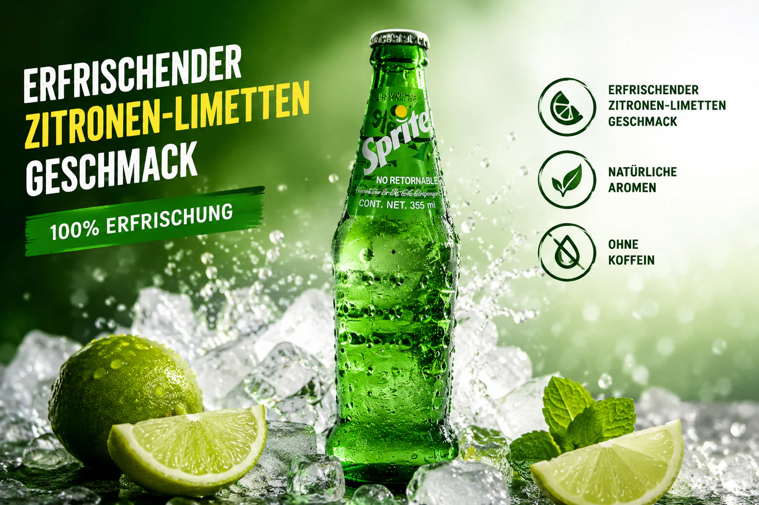 Sprite - Glass "Mexican Edition" (355 ml) - Image 2