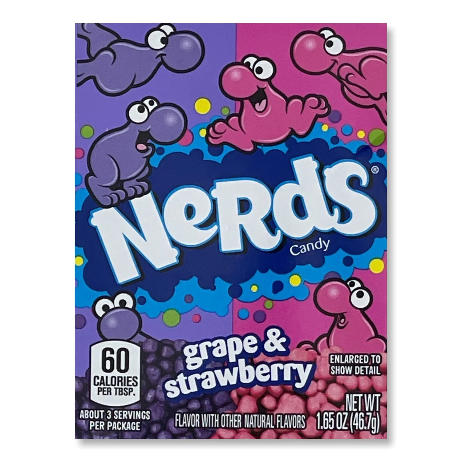 Nerds "grape & strawberry" (46,7 g)