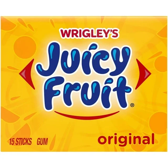 Wrigley's - Gum "Juicy Fruit" (15 Sticks)